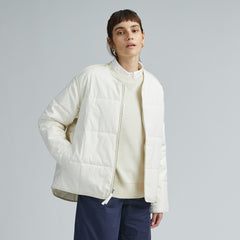 The Quilted Cotton Liner | Bone