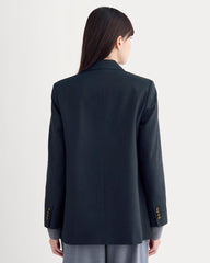 The Oversized Blazer in Buttersmooth | Navy