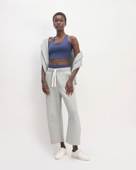 The Perform Longline Bra | Ocean Blue