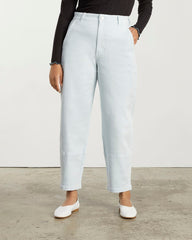 The Utility Barrel Pant | Sky Blue | Regular