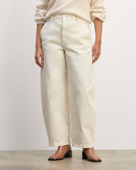 The Utility Curve Pant | Bone