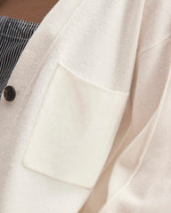 The Good Merino Wool Cardigan | Bone