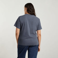 The Vintage V-Neck Hemp Tee | Atlantic