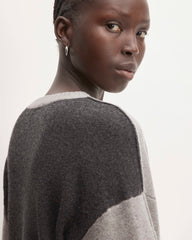 The Good Merino Wool Crewneck Sweater | Hare Grey / Graphite