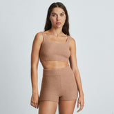 The Cozy-Stretch Tank | Camel