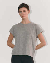The Perform Tee | Heathered Grey