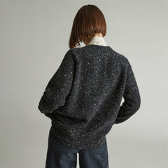 The Confetti Cardigan | Black Multi
