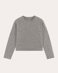 The Perform Crew Tee | Heathered Grey