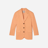 The '80s Blazer | Orange Chiffon