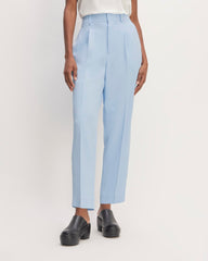 The Japanese GoWeave Way-High® Tapered Pant | Chambray Blue