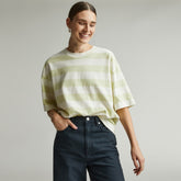 The Premium Weight Relaxed Tee | Seafoam Green / Canvas Tan