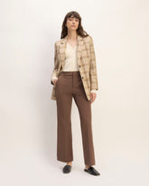 The Bi-Stretch Flare Pant | Cocoa