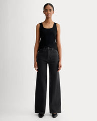 The Pointelle Cami | Black