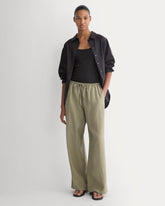 The Drawstring Pant in Linen | Overland