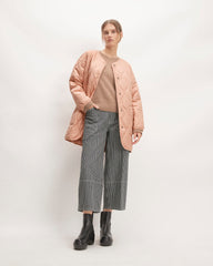 The Quilted Liner | Blush Pink