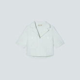 The Oxford Popover | Apricot Tan / Spray
