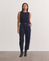The Utility Barrel in Corduroy | Navy