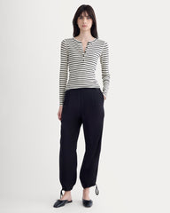 The Chino Jogger in Buttersoft | Black