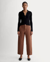 The Utility Straight-Leg Pant | Rosewood | 26.5" Inseam