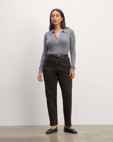 The Cheeky Hourglass Jean | Washed Black | 28.5" Inseam