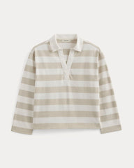 The Mariner Rugby Top | Peyote / Bone