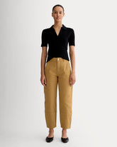 The Utility Barrel Pant | Oak Brown | Regular
