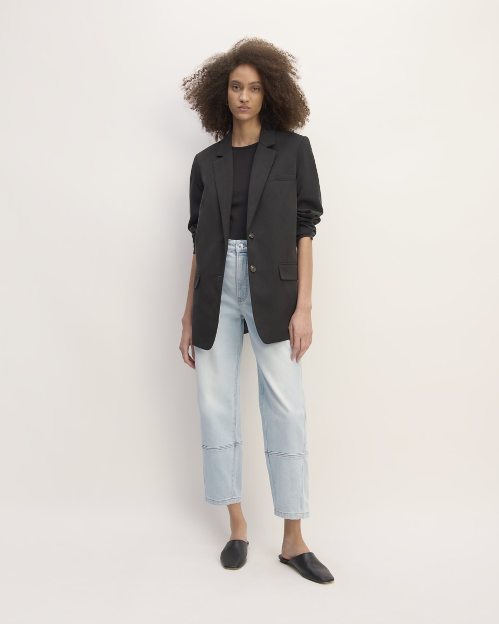 The Utility Barrel Pant | Fog | Regular