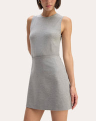 The Dream Mini Skirt | Mid Heather Grey