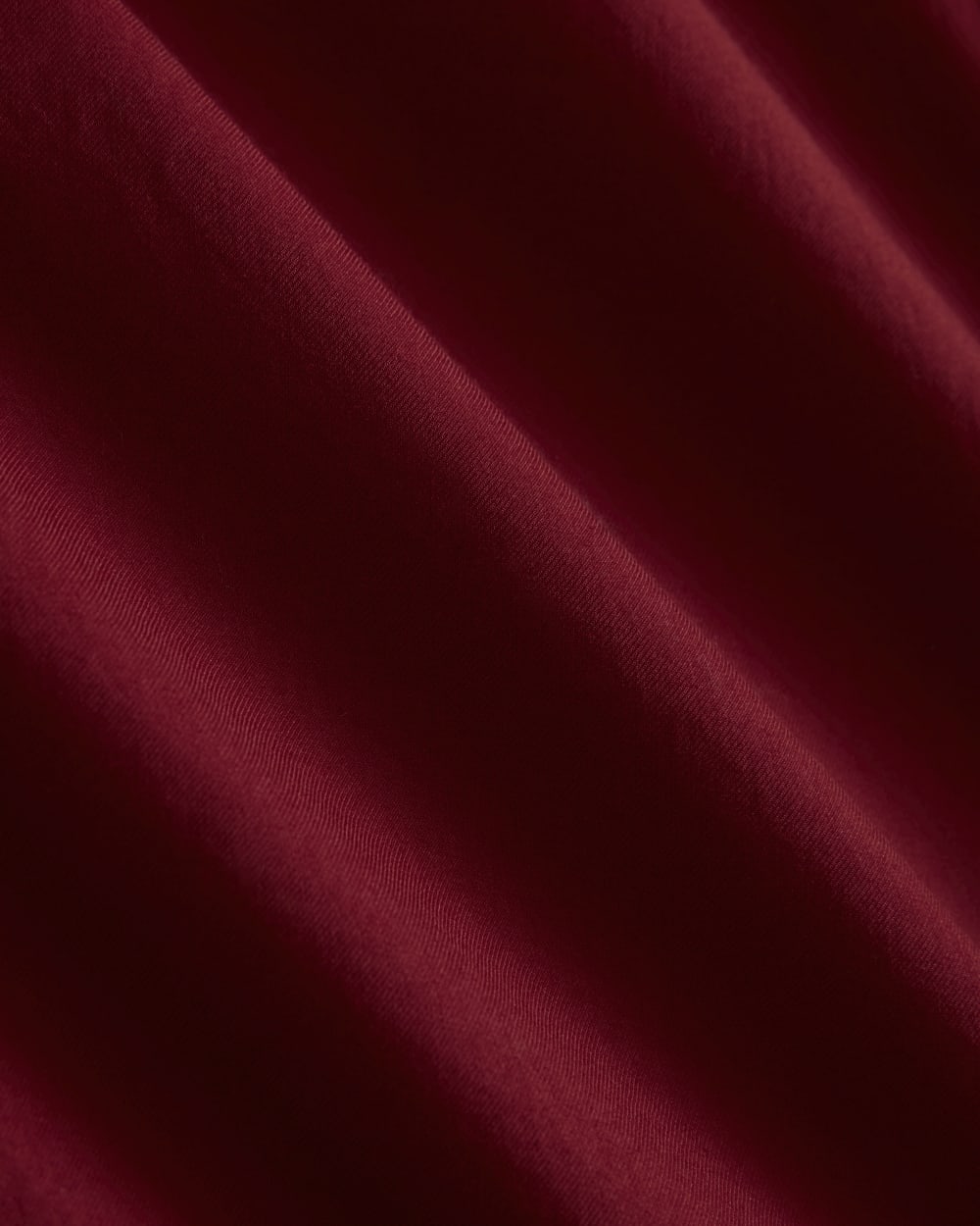 The Way-Short Shirt in Silky Cotton | Merlot