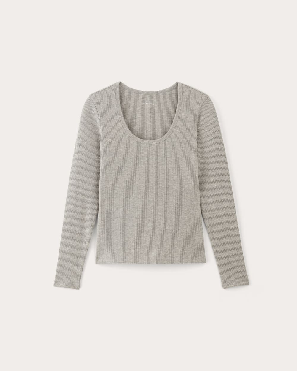 The Shimmy Long-Sleeve Tee | Heathered Grey