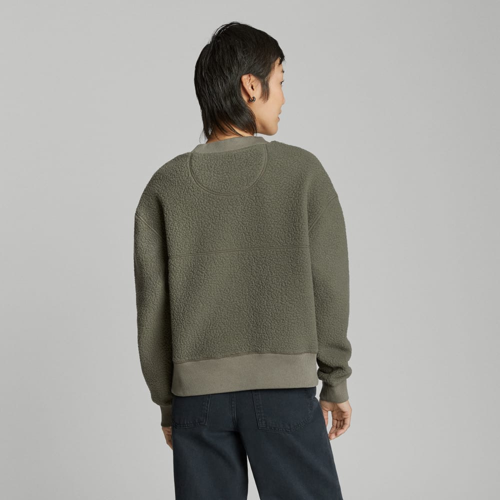 The ReNew Teddy Oversized Crew | Kalamata