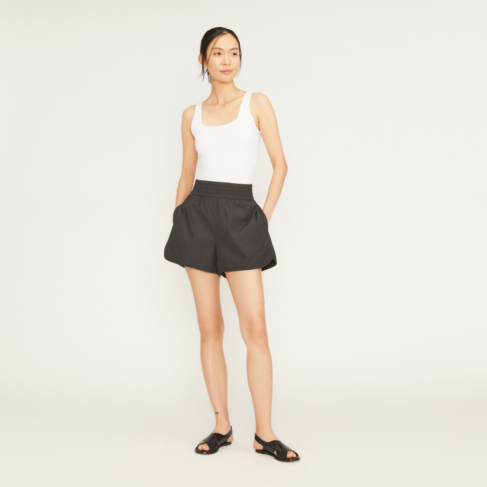 The Supima® Sleeveless Top | White