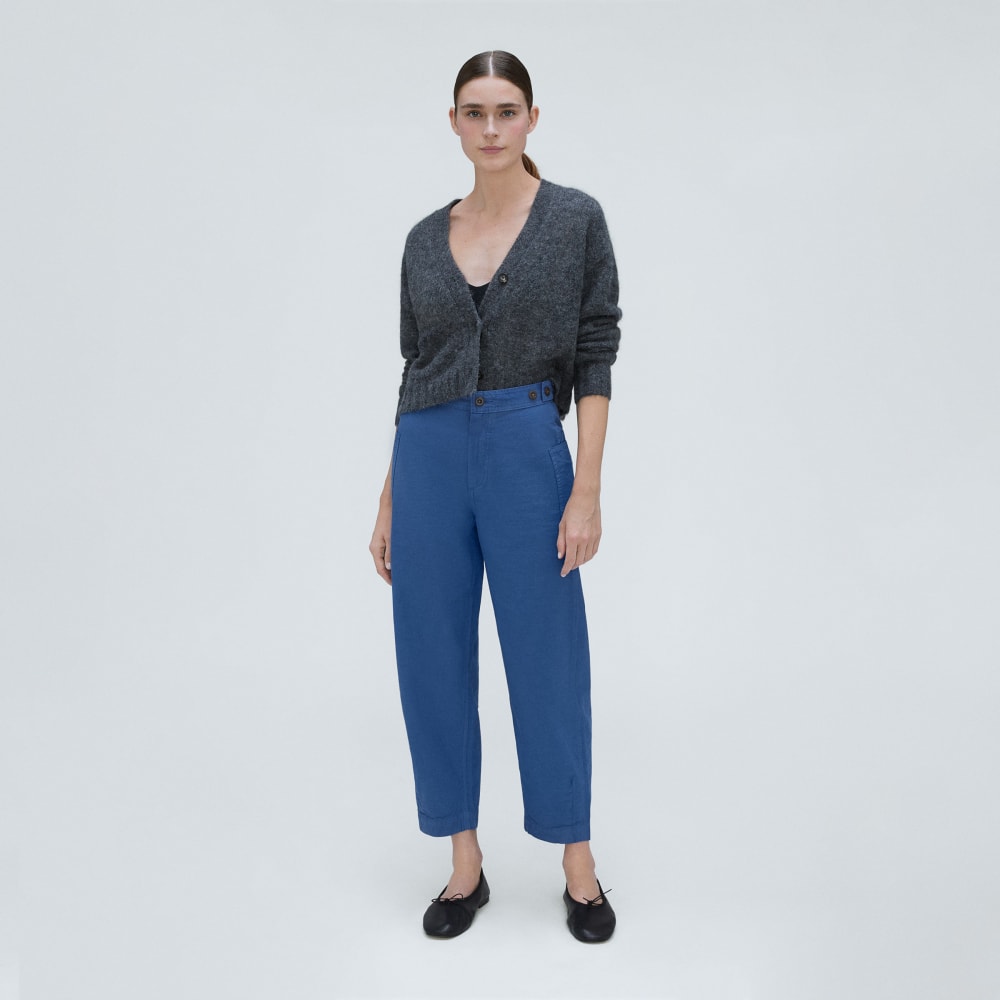 The Fatigue Barrel Pant | Deep Blue