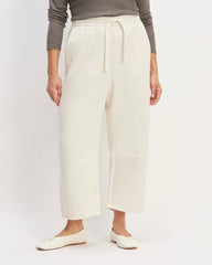The ReTrack Barrel Sweatpant | Bone