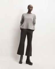 The Good Merino Wool Crewneck Sweater | Hare Grey / Graphite
