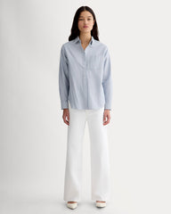 The Must-Have Oxford Shirt | Bone / Mazarine Blue