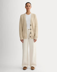 The Cotton Honeycomb Cardigan | Mojave Desert / Natural