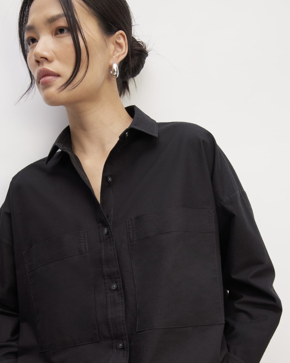 The Boxy Oxford | Black