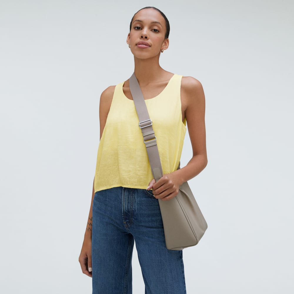 The Naia™ Ripple Tank | Pastel Yellow