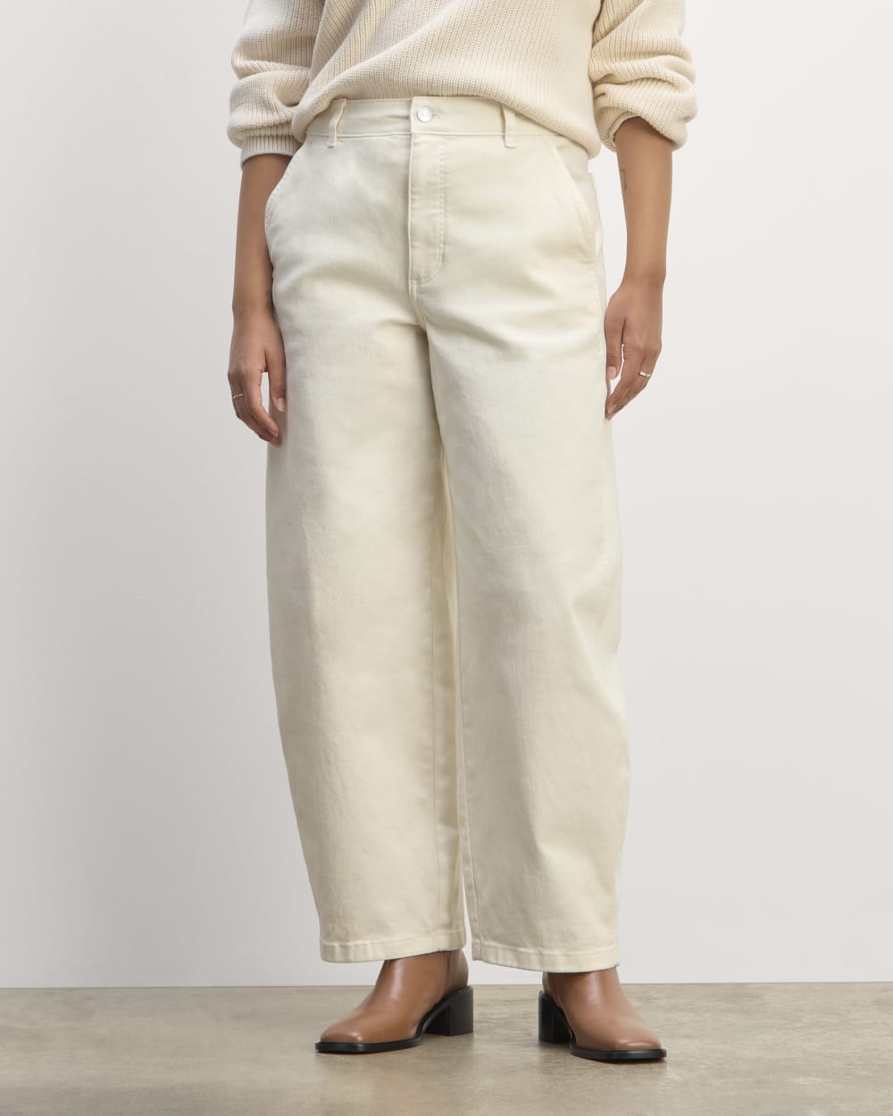 The Utility Curve Pant | Bone