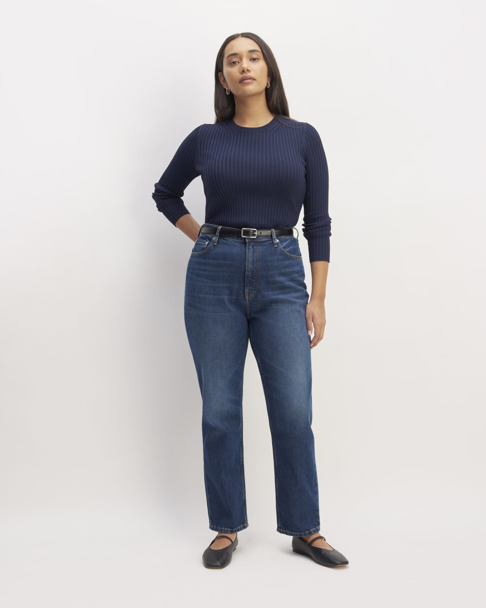 The Cheeky Hourglass Jean | Vintage Dark | 26.5" Inseam