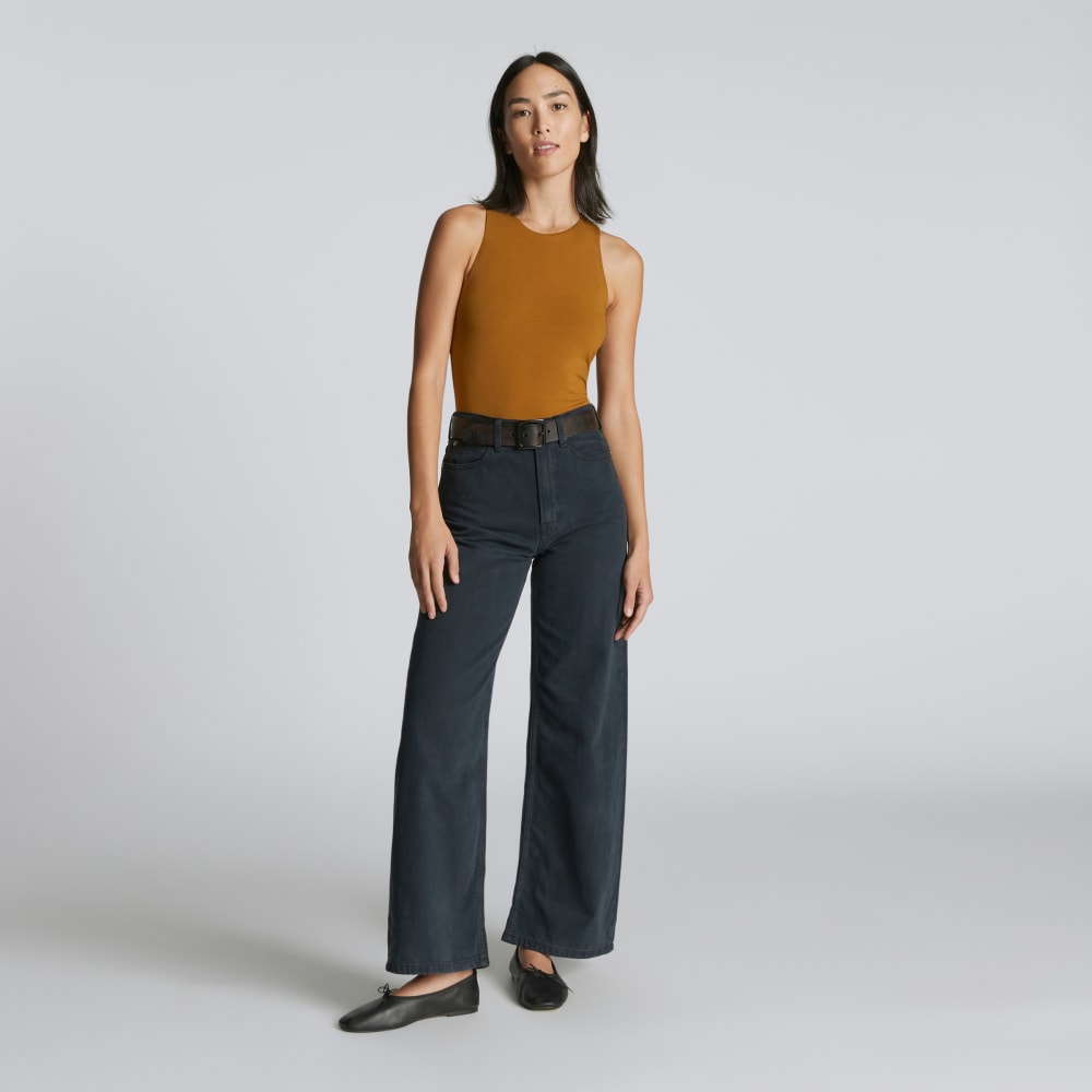 The Cutaway Tank Bodysuit | Tapenade | Bikini
