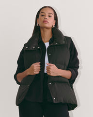 The Puffer Vest | Black