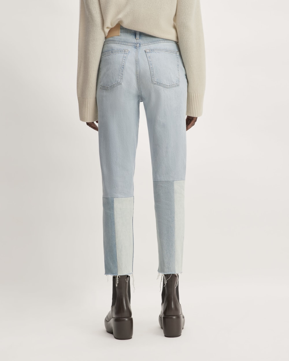The '90s Cheeky® Mended Jean | Patched Indigo | 28.5" Inseam