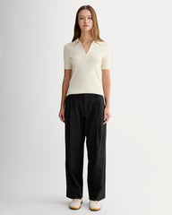 The Low-Rise Chino | Black