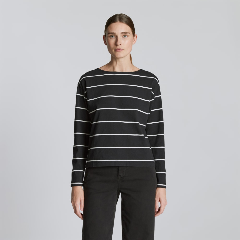 The Mariner Tee |  Black / Canvas
