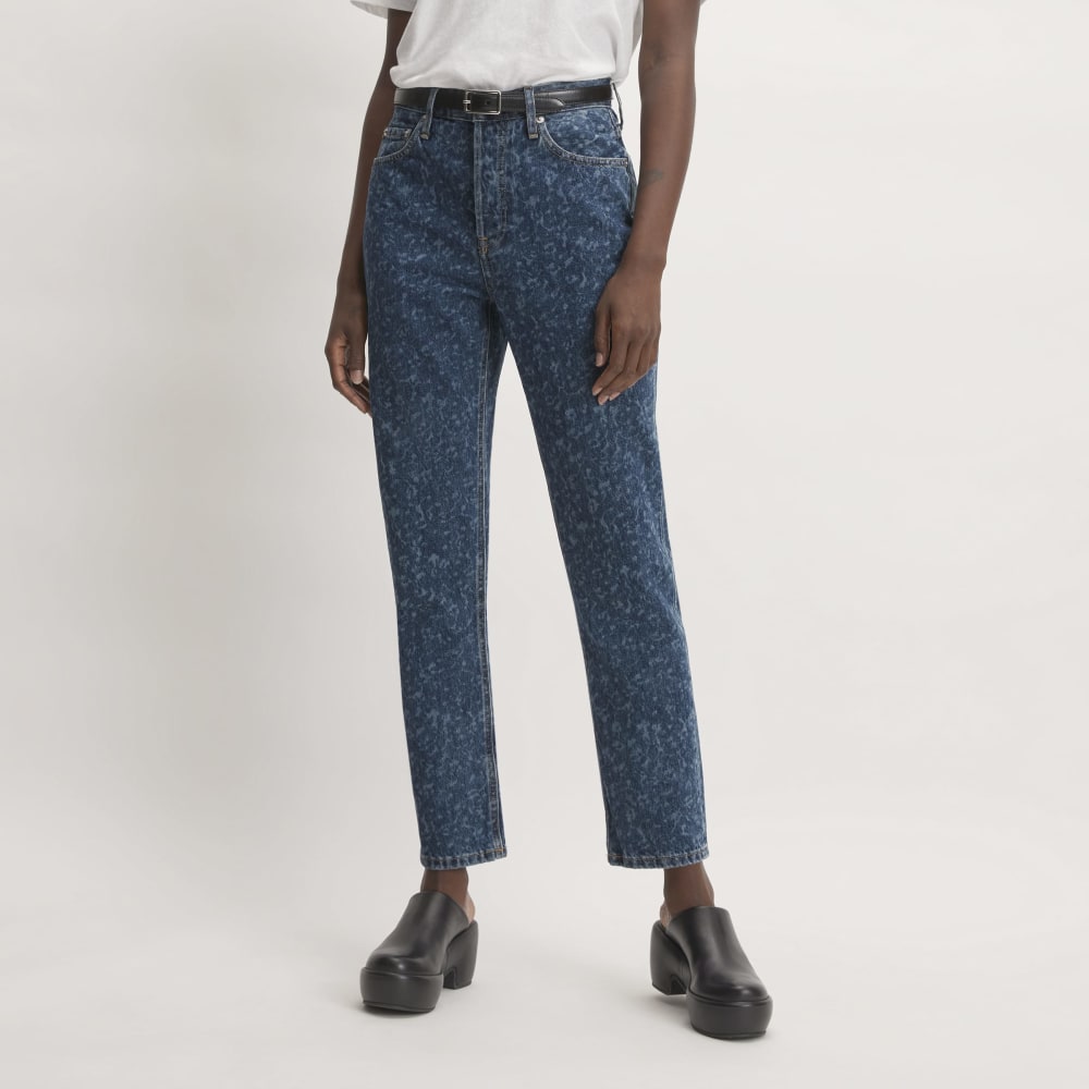 The '90s Cheeky® Jean | Dark Painterly Strokes | 28.5" Inseam