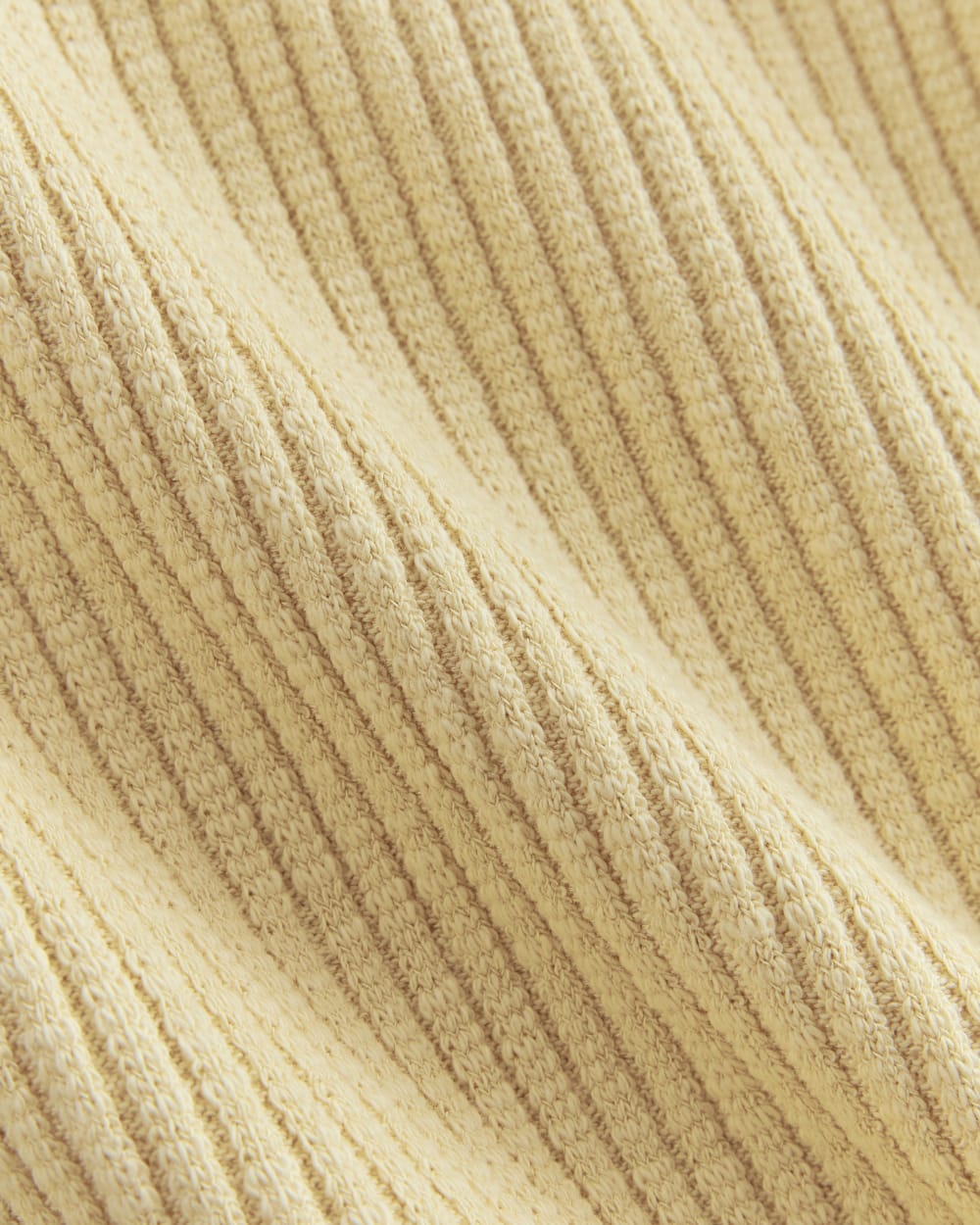 The Cozy Rib Tee | Banana Crepe