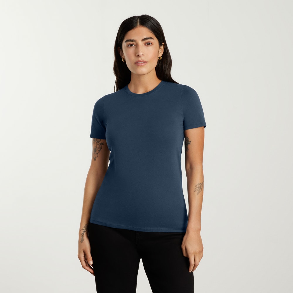 The Organic Cotton Crew Tee | Atlantic