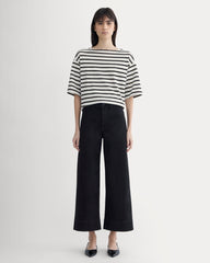 The Mariner Cropped Jean | Black